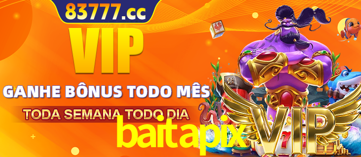 Banner promocional do baitapix oferecendo 100% de recompensas adicionais contínuas para quem fizer o login diário (Daily sign-in), com um mascote de coelho.